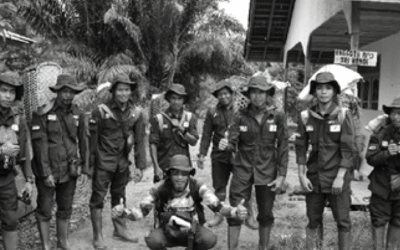 LPHD Batang Tau Gelar Pelatihan Masyarakat Peduli Api untuk Cegah Kebakaran Hutan