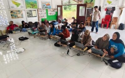 Kegiatan Pelatihan Website Hari Pertama Di LPHD Pundjung Batara